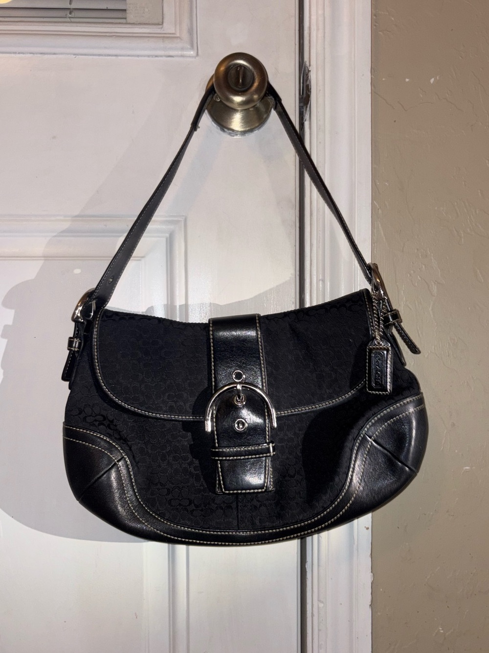 Coach Soho Black Shoulder Bag